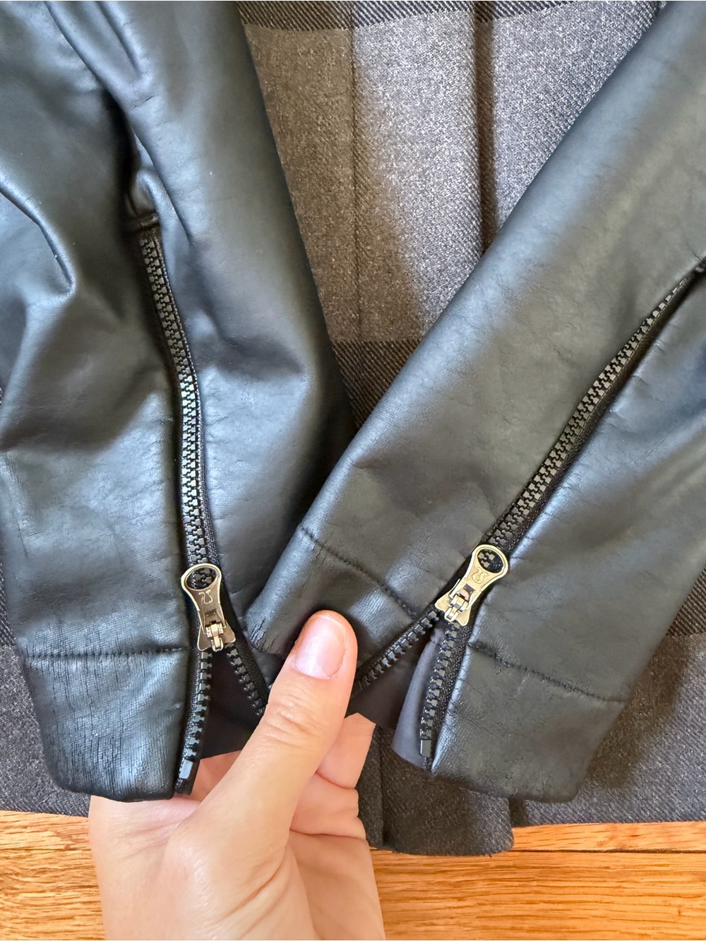 lululemon Brisky Biker Jacket - Black/Grey - Picture 8 of 14